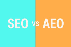 فرق AEO با SEO چیست؟