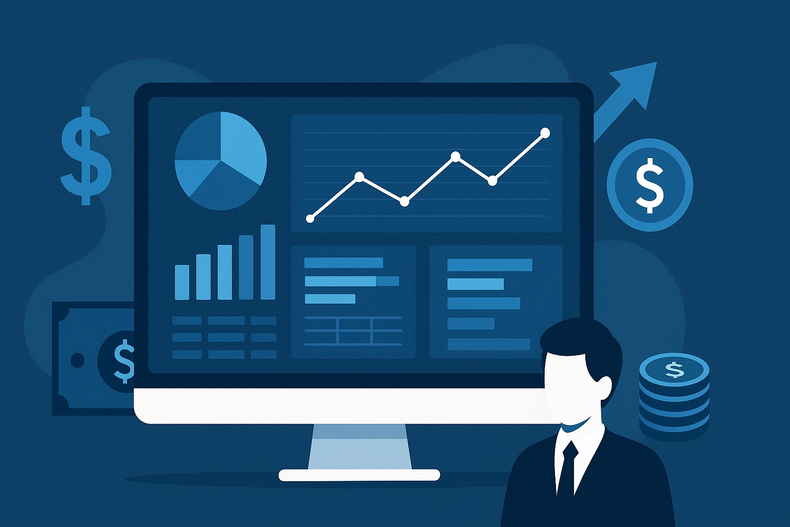 داشبورد هوش تجاری مالی