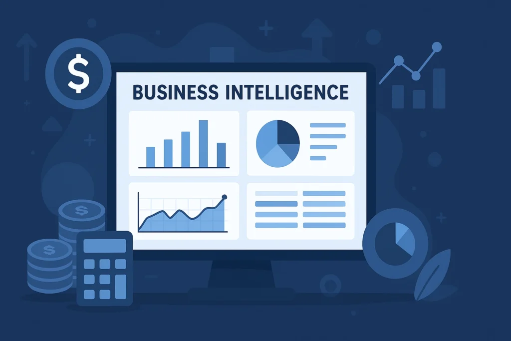 داشبورد هوش تجاری مالی