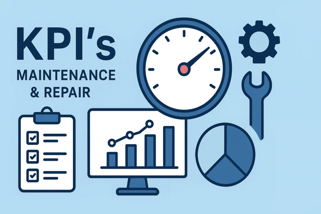 KPI های تعمیرات و نگهداری برای داشبورد هوش تجاری