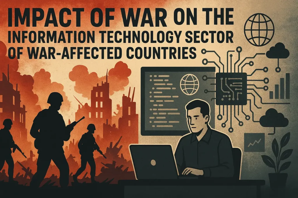 تأثیرات جنگ بر صنعت فناوری اطلاعات کشورهای درگیر