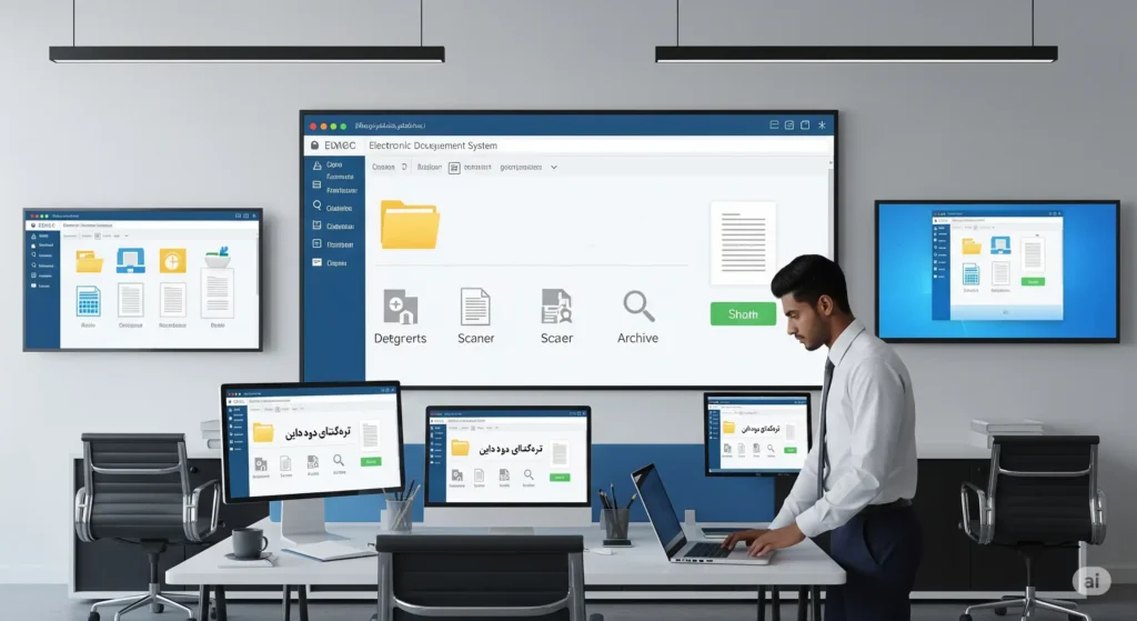 مدیریت مستندات الکترونیک ”
