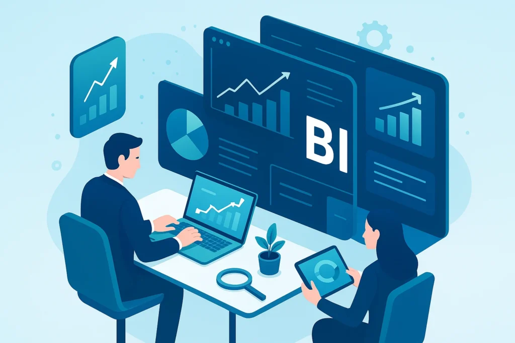 اجزای اصلی یک سیستم BI