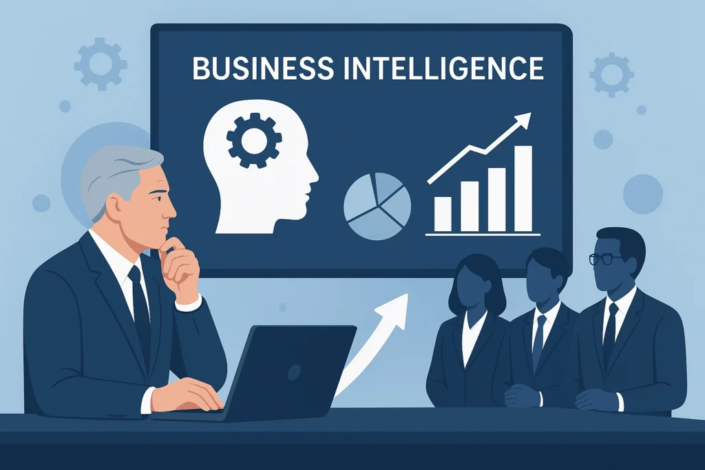 نقش هوش تجاری در بهبود تصمیم‌گیری مدیریتی مدیران ارشد