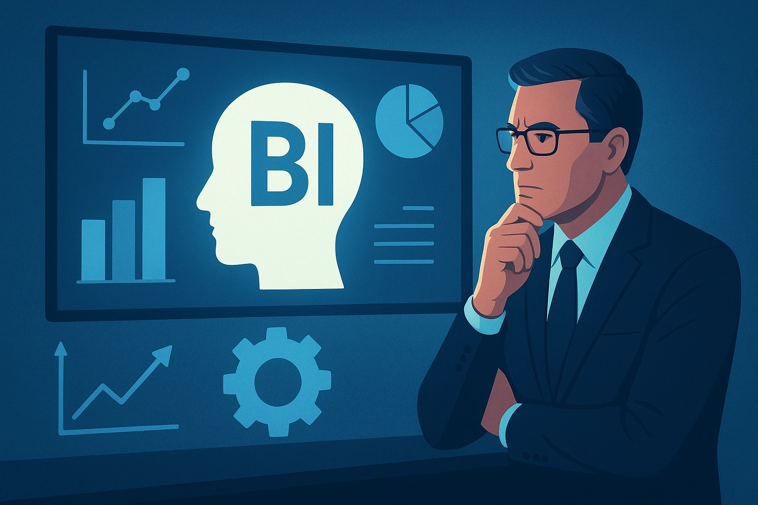 نقش هوش تجاری در بهبود تصمیم‌گیری مدیریتی مدیران ارشد