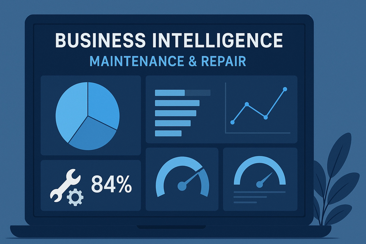 داشبورد هوش تجاری تعمیرات و نگهداری