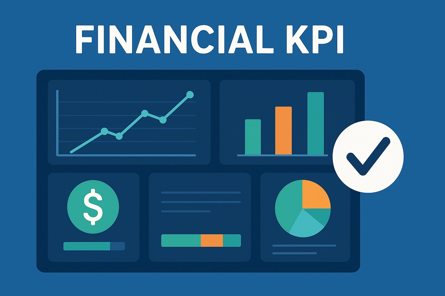 KPI های مالی برای داشبورد هوش تجاری