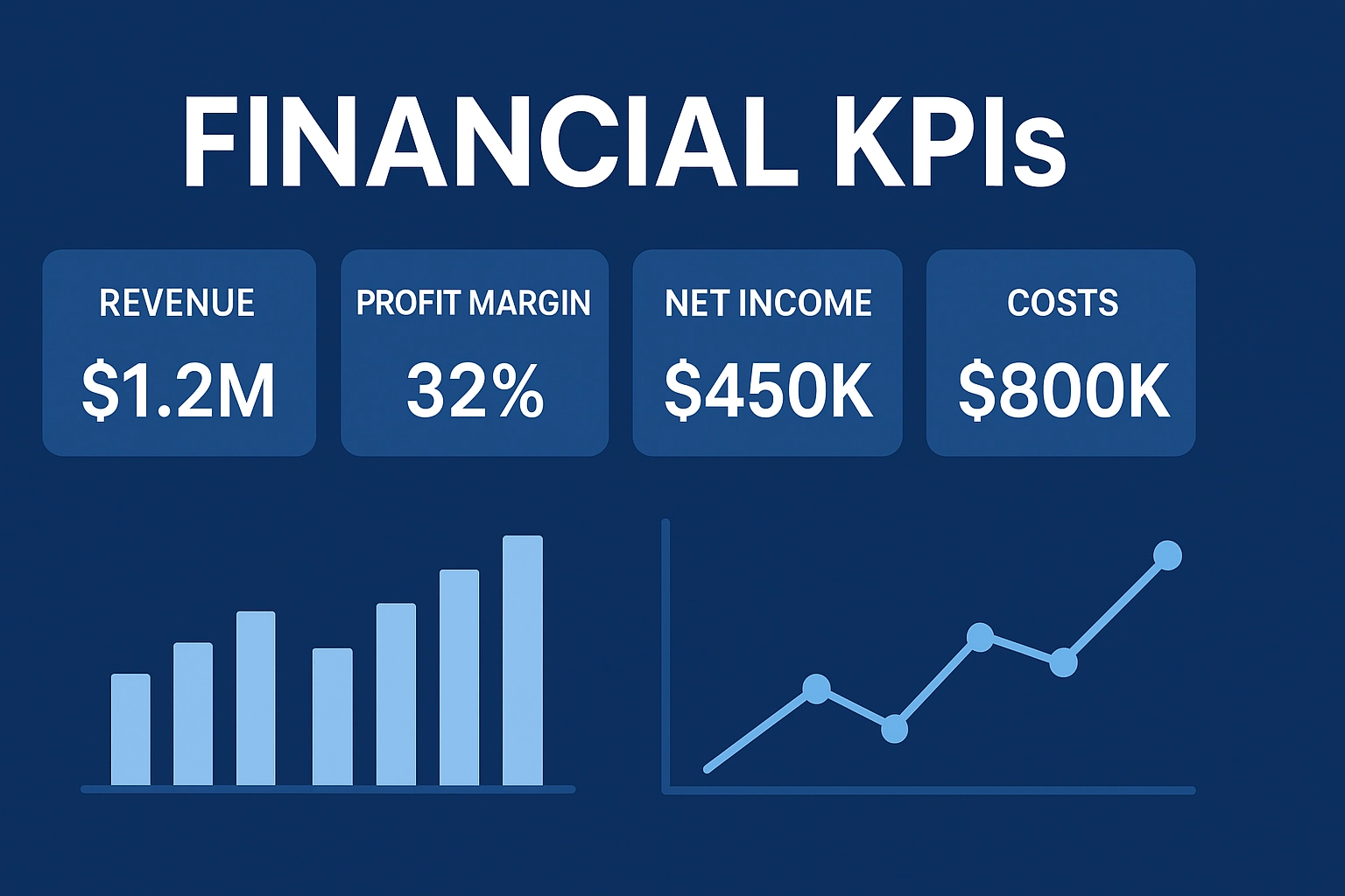 KPI های مالی برای داشبورد هوش تجاری