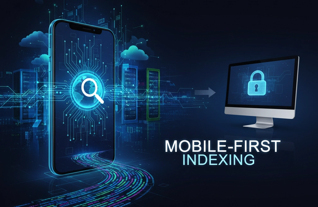 الگوریتم Mobile-First Indexing