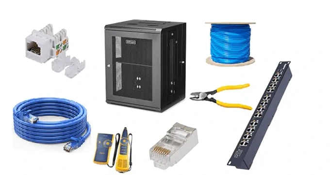 تجهیزات کلیدی در اجرای پسیو شبکه استاندارد