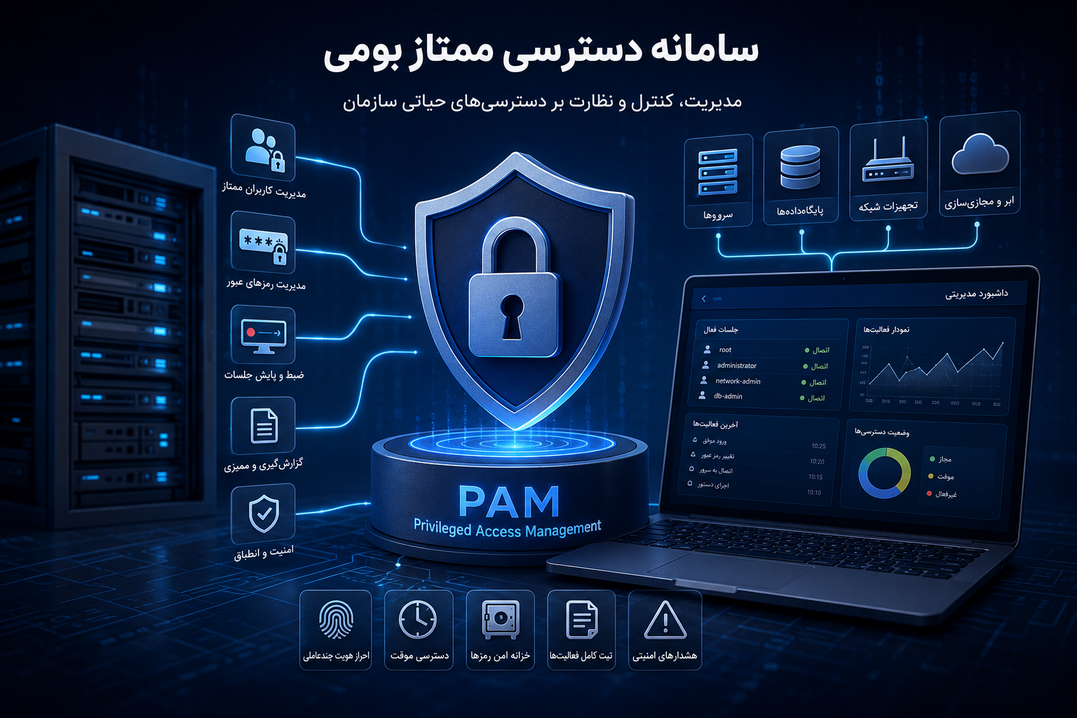 سامانه مدیریت دسترسی ممتاز بومی نیماد